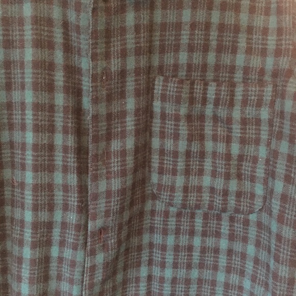 Thick woolen flannel Mens S Womens L long sleeved winter no brand tag PENDLETON? - Picture 4 of 4